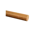 Main-courante bois, Ø42 mm; 170950-042-25-43; L=2500 mm, chêne, verni (20892504243)