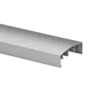 Main-courante, Easy Alu, 70x26 mm, à clipser; 165950-050-00; L=5000 mm, aluminium, brut (16595057000)