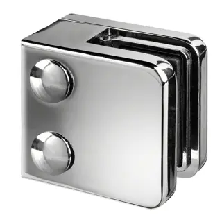 Pince à verre, MOD 2100, sans cales; 102100-000-17; plat, zamak, chromé brillant (10210000017)