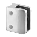 Pince à verre, MOD 2400, sans cales; 142400-048-12; tube Ø48,3 mm, inox brossé 316 (14240004812)