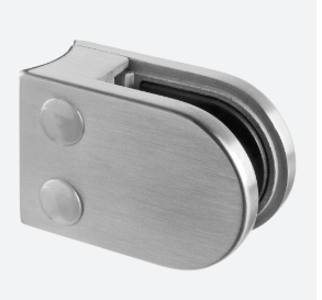 Pince á verre, MOD 25, sans cales; 132500-048-12; tube Ø48,3 mm, inox brossé 304 (13250004812)
