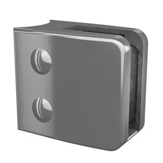 Pince á verre, MOD 26, sans cales; 142600-042-12; tube Ø42,4 mm, inox brossé 316 (14260004212)