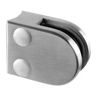Pince à verre, MOD 27, sans cales; 132700-033-12; tube Ø33,7 mm, inox brossé 304 (13270003312)
