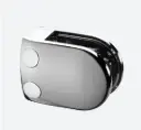 Pince à verre, MOD 2800, sans cales; 102800-000-17; plat, zamak, chromé brillant (10280000017)