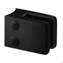 Pince á verre, MOD 4200, sans cales; 104200-042-89; , pour tube Ø42,4 mm, zinc, noir satiné (RAL 9005), surface lisse, une seule couche