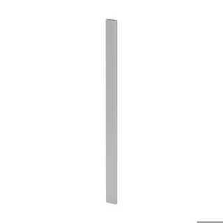 Poteau, Easy Alu, 60x15 mm; 160560-087-18; H=865 mm, aluminium brossé, anodisé 25µm (16056008718)