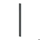 Poteau, Easy Alu, 60x15 mm; 160561-124-33; H=1240 mm, aluminium, gris anthracite RAL 7016 (16056012433)