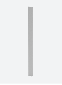Poteau, Easy Alu, 60x15 mm; 160561-134-00; H=1340 mm, aluminium, brut (16056013400)