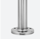 Poteau, MOD 0916, Ø48,3 mm x 4,6 mm; 140916-548-12; H=989 mm, inox brossé 316 (14091654812) - EXTRA STRONG