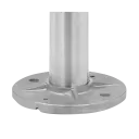 Poteau, MOD 0944, Ø42,4 mm x 2 mm; 140944-248-12; H=1150 mm, inox brossé 316 (14094424812)