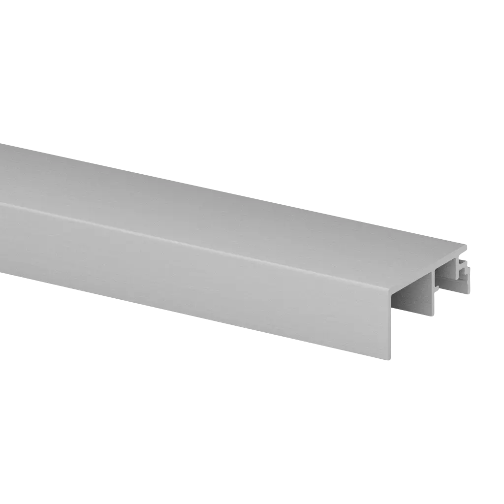 Profil de recouvrement, Smart & Pime, Smart latéral & Prime sol, 20 mm, L=5000 mm, aluminium, brut (16697052000)