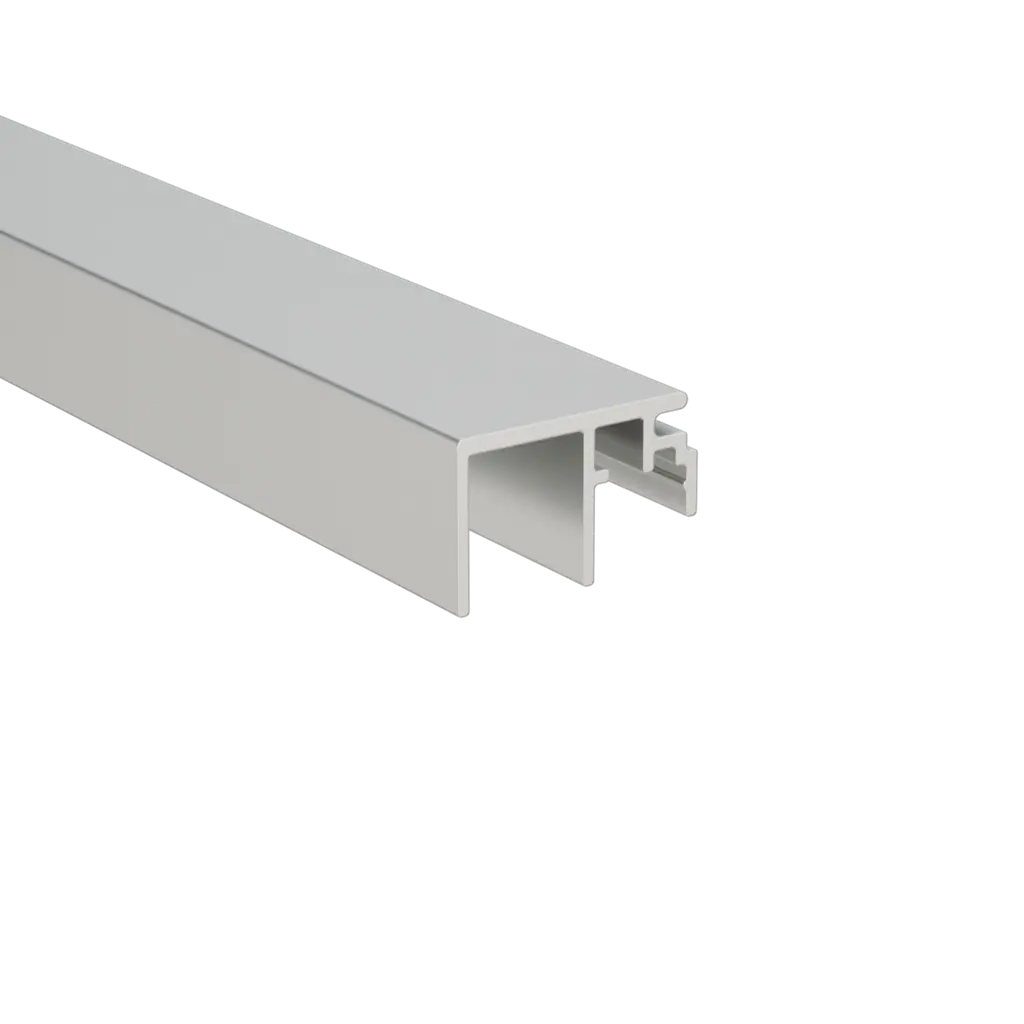 Profil de recouvrement, Smart & Prime; 166970-003-50-00; Smart latéral & Prime sol, 3 mm, L=5000 mm, aluminium, brut (16697050300)