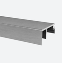 Profil de recouvrement, Strong, m. latéral; 166977-010-50-00; , L=5000 mm, U=10 mm, aluminium, brut - NEW