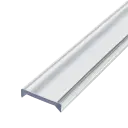 Profilé de main courante Edge; 156941-025-18-03; , L=2500 mm, pour verre 16,76 - 17,52 mm, plastique, transparent