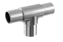 Raccord "T"; 130307-242-12; tube Ø42,4 mm x 2 mm, inox brossé 304 (13030724212)
