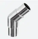 Raccord, 45°; 140300-248-12; tube Ø48,3 mm x 2 mm, inox brossé 316 (14030024812)