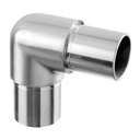 Raccord, 90°, arrondi; 130303-248-12; tube Ø48,3 mm x 2 mm, inox brossé 304 (13030324812) - SELL OUT