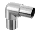 Raccord, 90°, arrondi; 140303-042-12; tube Ø42,4 mm x 2,6 mm, inox brossé 316 (14030304212)