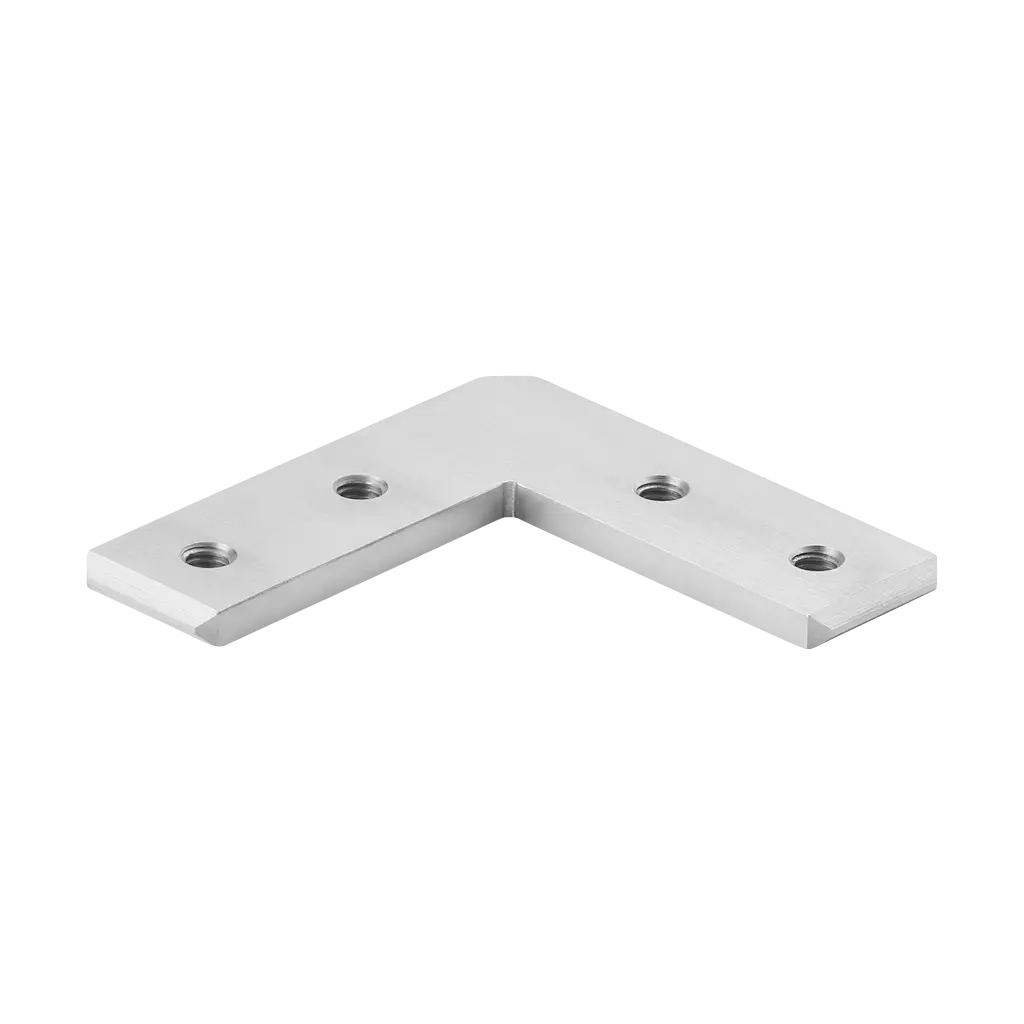 Raccord, 90°, horizontal; 166311-339; tube á fd de gorge, 33x39x4,5 mm, aluminium, brut (16631333900)