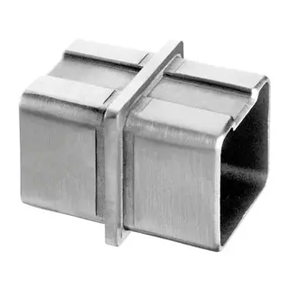 Raccord, Square Line; 134790-040-12; tube 40x40x2 mm, inox brossé 304 (13479004012)