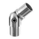 Raccord, orientable, (- 90° à + 90°); 130302-248-12; tube Ø48,3 mm x 2 mm, inox brossé 304 (13030224812)
