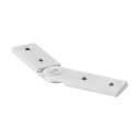 Raccord, orientable, (- 90° à + 90°); 166797; horizontal, tube á fond de gorge, aluminium, brut (16679100000)