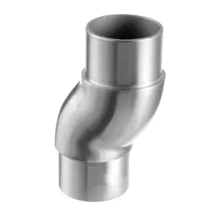 Raccord, orientable, (0°-90°); 130791-242-12; tube Ø42,4 mm x 2 mm, inox brossé 304 (13079124212)