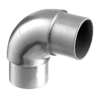 Raccord, orientable, (0°-90°); 130791-248-12; tube Ø48,3 mm x 2 mm, inox brossé 304 (13079124812)