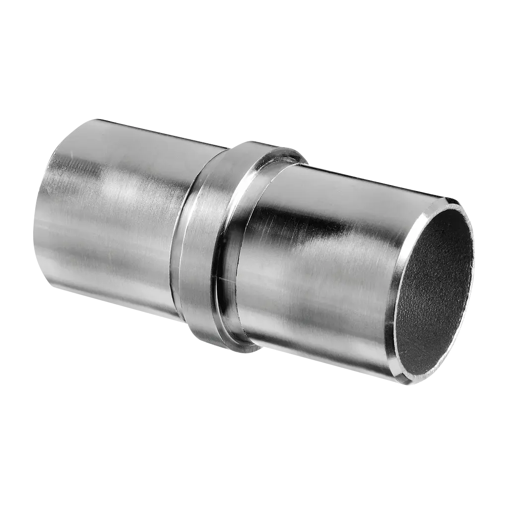 Raccord; 130790-248-12; tube Ø48,3 mm x 2 mm, inox brossé 304 (13079024812)