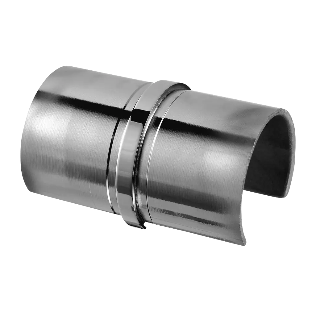 Raccord; 146790-042-10; tube à fond de gorge, Ø42,4x1,5 mm, inox poli 316 (14679004210)