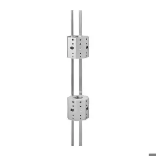 Set de 2 gabarits de perçage, longueur variable; 201021-042; Q-76, Ø42,4 mm, pour perçage M5, M6, M8, M10 (19071904200)