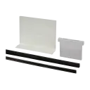Set de cales en cautchouc, EG 3kN & Max; 208500-050-24; L=5000 mm, pour verre 24,76 mm (19690792400)