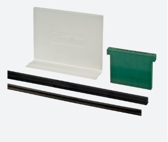 Set de cales en cautchouc, Easy Glass Slim; 208000-050-14; L=5000 mm, pour verre 13,52 mm (19690491400) - SELL OUT