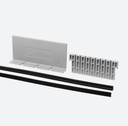 Set de cales en cautchouc, Easy Glass Up; 206600-050-15; L=5000 mm, pour verre 15 mm (19692491500)
