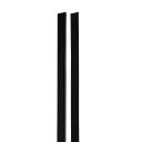 Set de cales en cautchouc, Easy Glass View; 206831-211-12; L=2x1100 mm, pour verre 12 mm - NEW