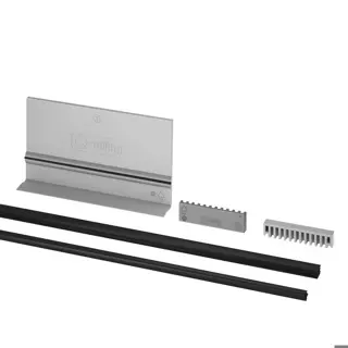 Set de cales en cautchouc, réglable, EG Pro; L=5000 mm, pour verre 17,52 mm (19690691800)