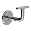 Support de main-courante p. mur, filetage M8; 140111-000-12; main-courante plat, inox brossé 316 (14011100012)