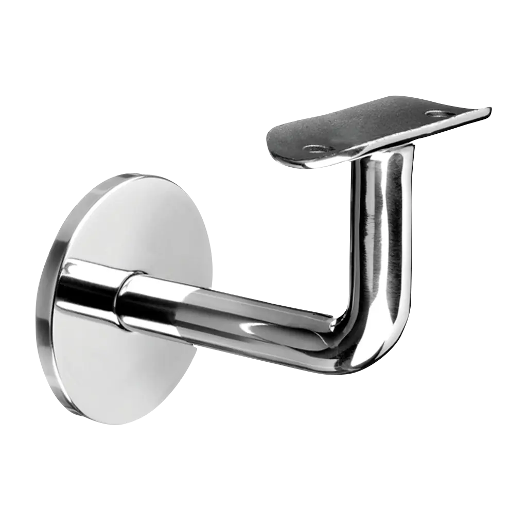 Support de main-courante p. mur, filetage M8; 140111-042-10; main-courante Ø42,4 mm, inox poli 316 (14011104210)