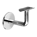 Support de main-courante p. mur, filetage M8; 140111-042-10; main-courante Ø42,4 mm, inox poli 316 (14011104210)