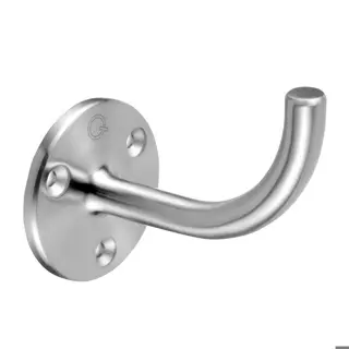 Support de main-courante pour mur, déportée=85 mm; 130109; main-courante á souder, inox brossé 304 (13010900012)
