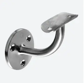 Support de main-courante pour mur; 130112-048-12; main-courante Ø48,3 mm, inox brossé 304 (13011204812)