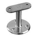 Support de main-courante pour mur; 130708-000-12; main-courante plat, inox brossé 304 (13070800012)