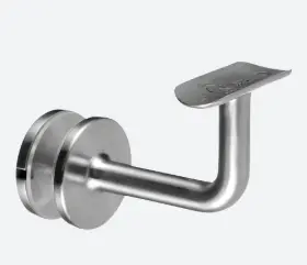 Support de main-courante pour verre, Ø48,3 mm; 140117-048-12; pour verre 8 - 31,52 mm, inox brossé 316 (14011704812)