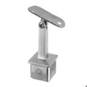 Support de main-courante sur poteau Square L.; 134718-042-12; orient., 40x40x2 mm, m-c Ø42,4 mm, inox brossé 304 (13471804212)