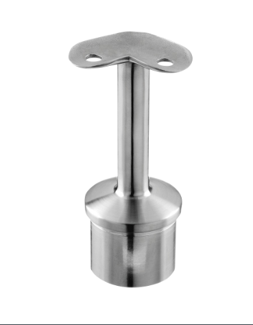 Support de main-courante sur poteau, 90°; 140712-042-90-12; Ø42,4 x 2,6 mm, main-c. Ø42,4 mm, inox brossé 316 (14071094212)