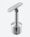 Support de main-courante sur poteau, orienta.; 130721-042-12; Ø48,3 x 2,6 mm, main-c. Ø42,4 mm, inox brossé 304 (13071904212)