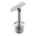 Support de main-courante sur poteau, orienta.; 140720-042-12; Ø42,4 x 2,6 mm, main-c. Ø42,4 mm, inox brossé 316 (14071804212)