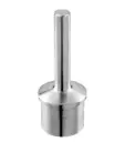 Support de main-courante sur poteau; 140696; Ø48,3 x 2 mm, main-cour. à souder, inox brossé 316 (14069620012)
