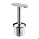 Support de main-courante sur poteau; 140710-042-00-10; Ø42,4 x 2 mm, main-cour. Ø42,4 mm, inox poli 316 (14071024210)