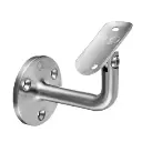 Support de main-courante, orientable, p. mur; 130102-042-12; main-courante Ø42,4 mm, inox brossé 304 (13010204212)